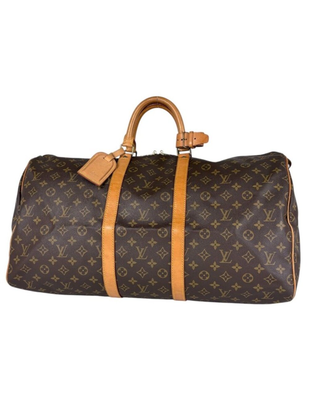 Louis Vuitton Keepall 55 Boston Bag Monogram Brown